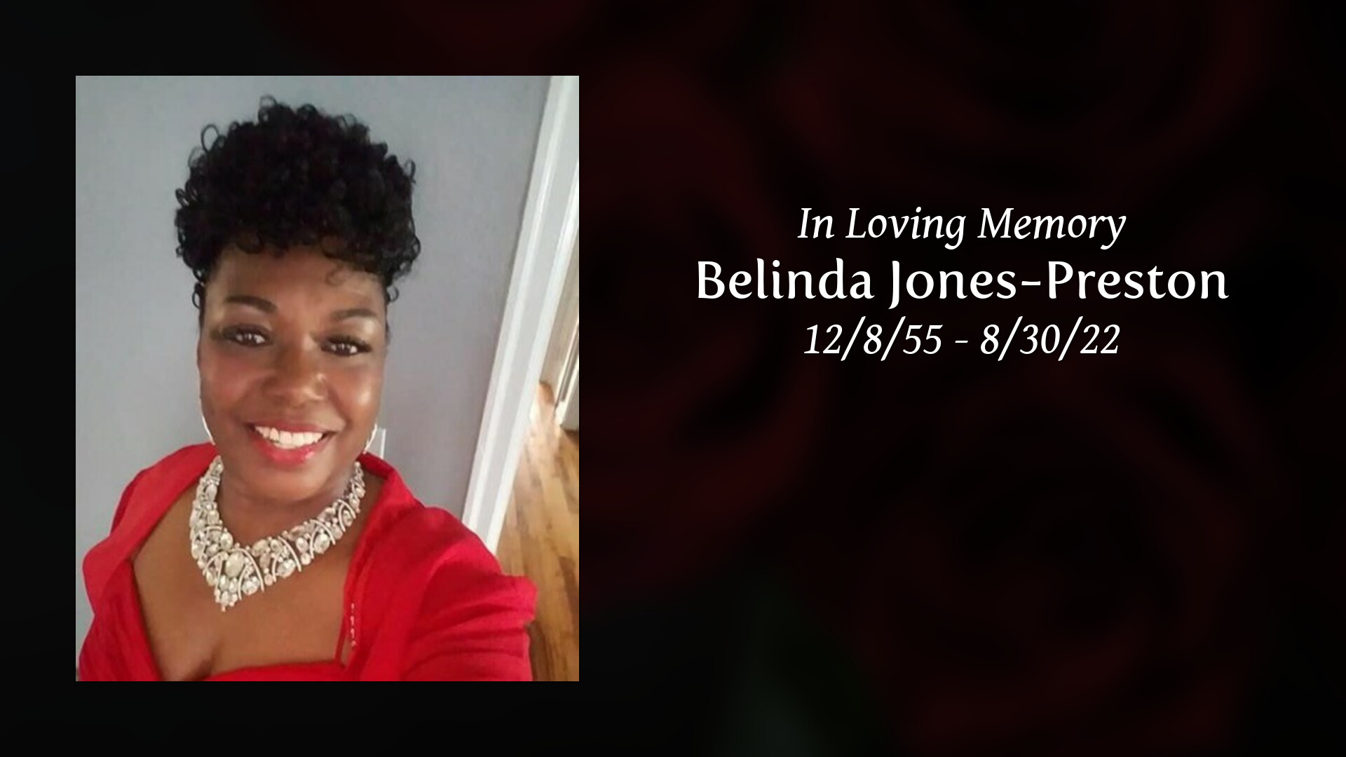 Belinda Jones-Preston - Tribute Video