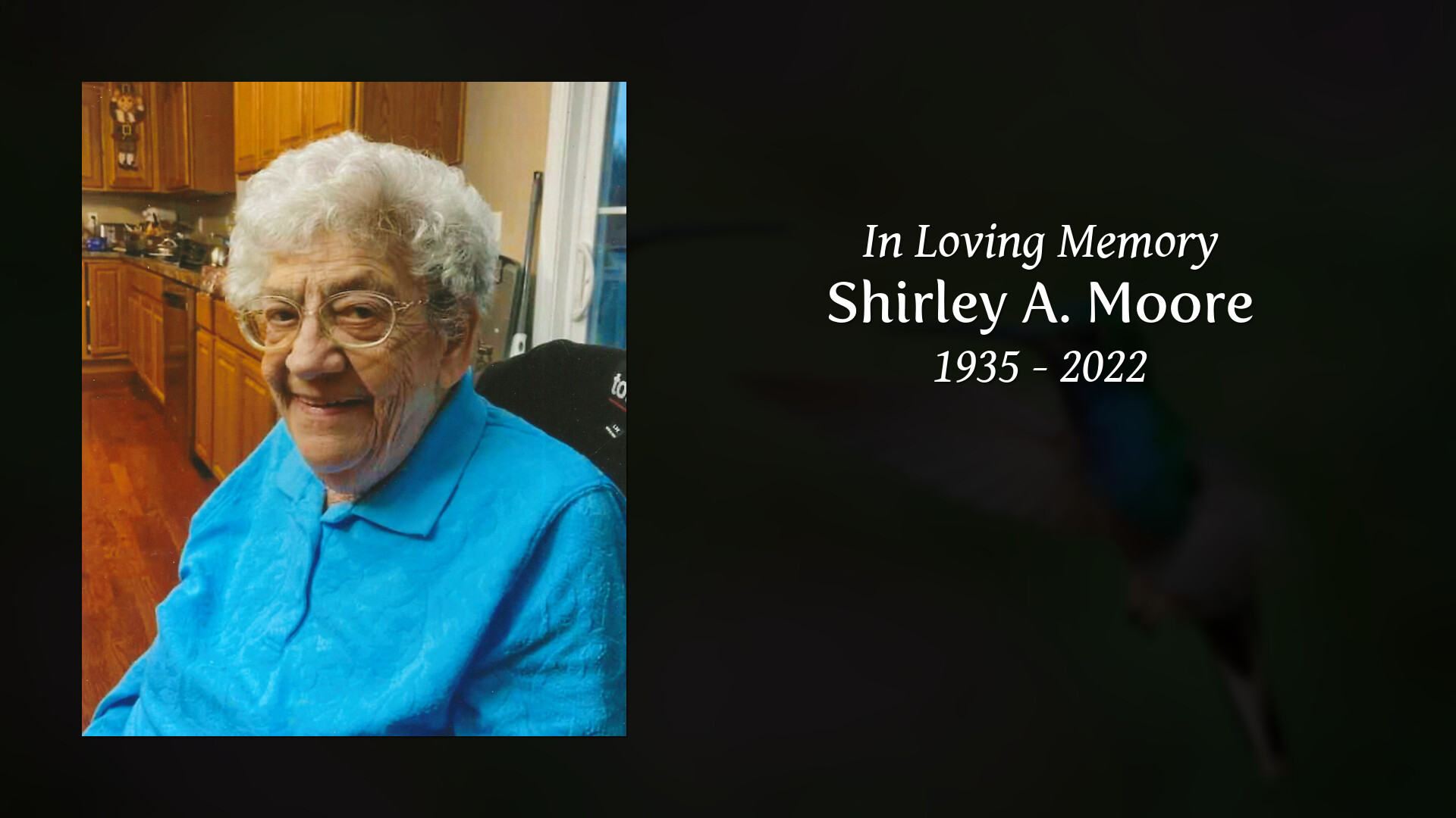 Shirley A. Moore Tribute Video