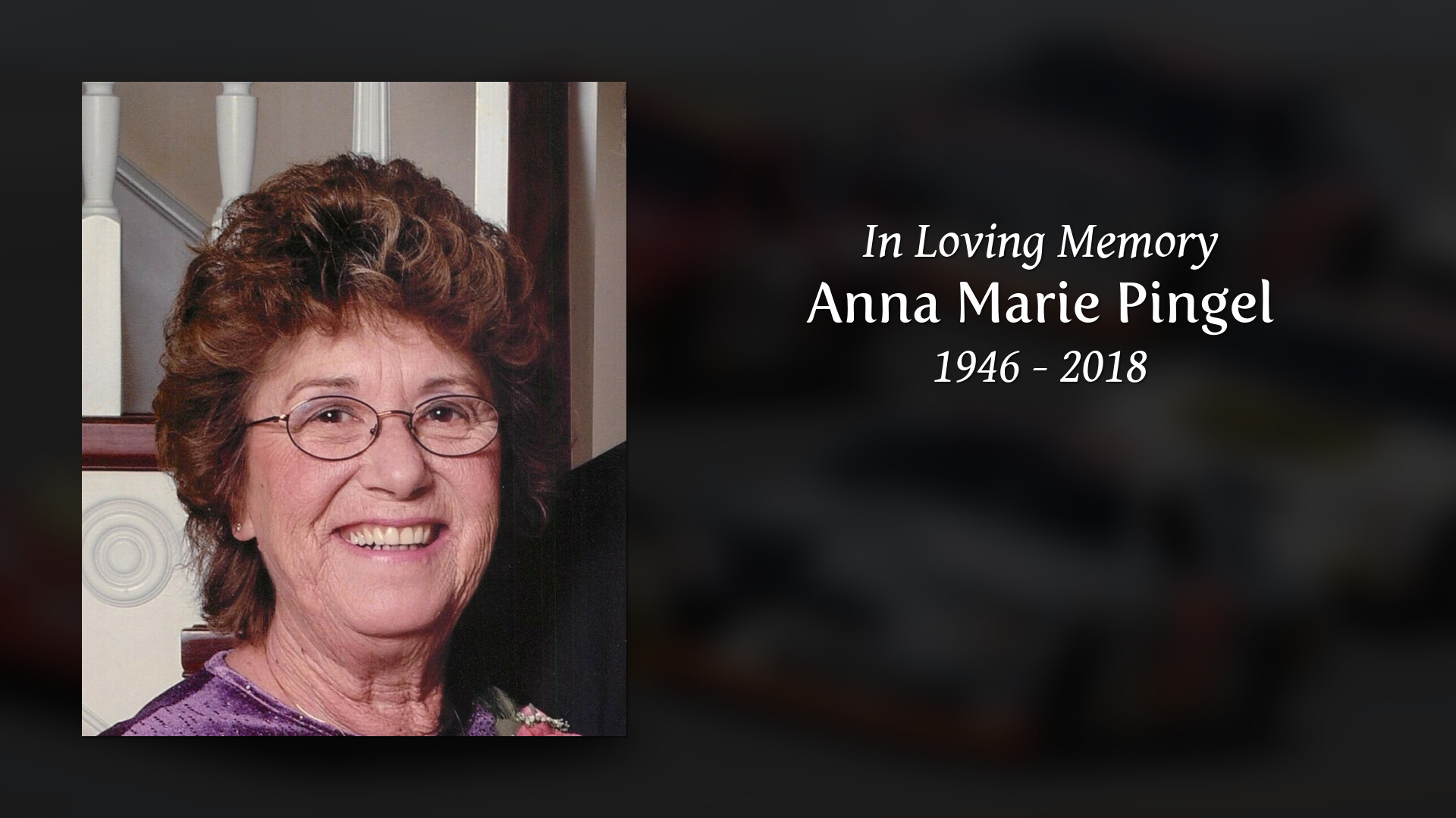 Anna Marie Pingel Tribute Video 2344