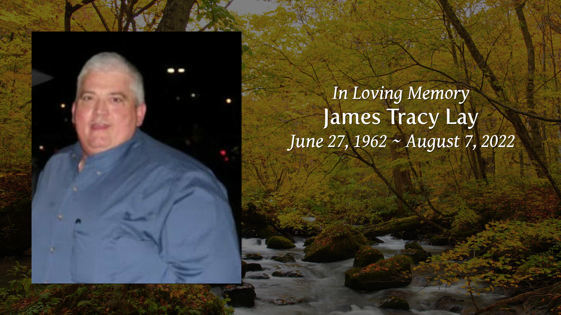 James Tracy Lay Tribute Video