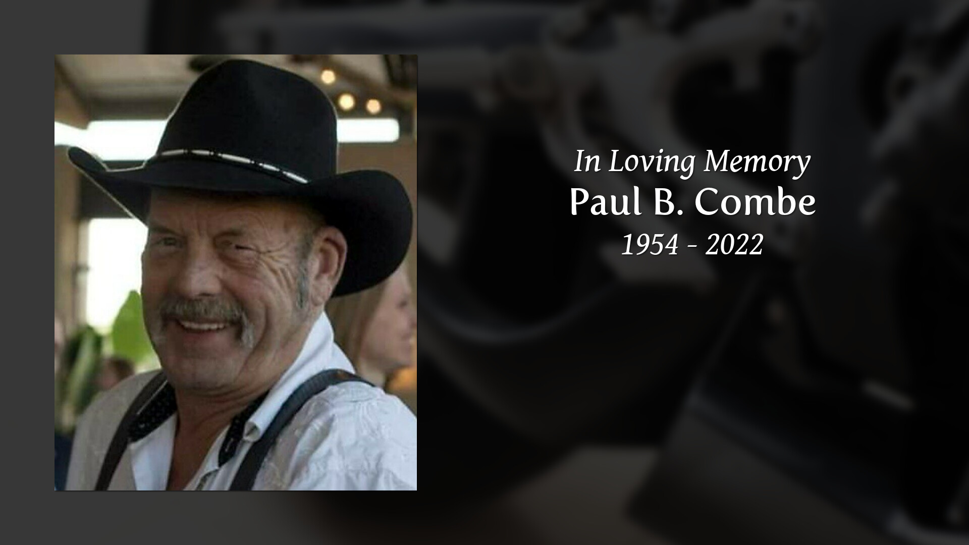 Paul B. Combe - Tribute Video