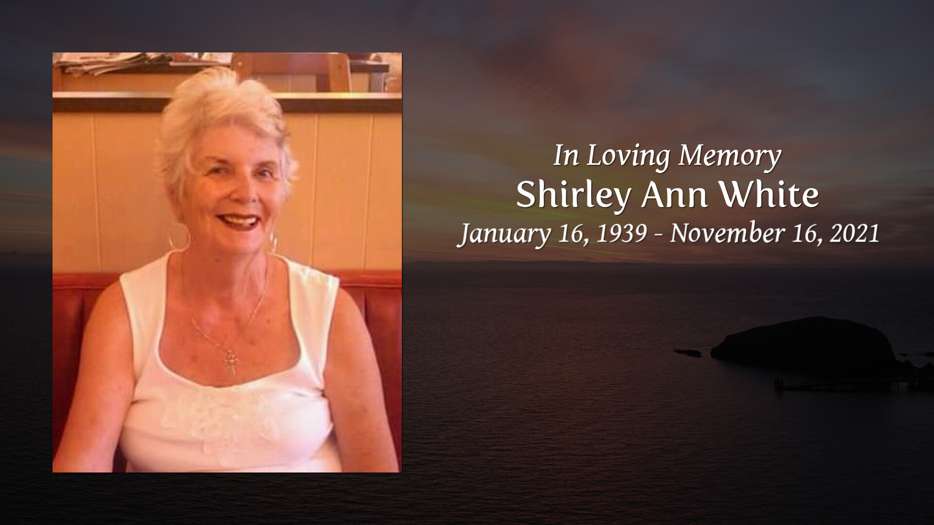 Shirley Ann White Tribute Video