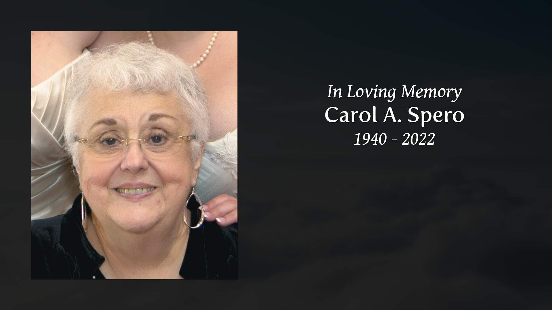 Carol A. Spero - Tribute Video