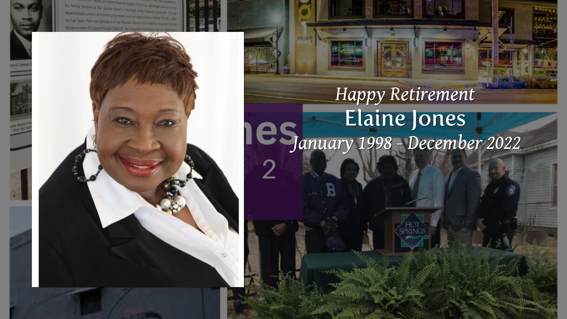 Elaine Jones - Tribute Video