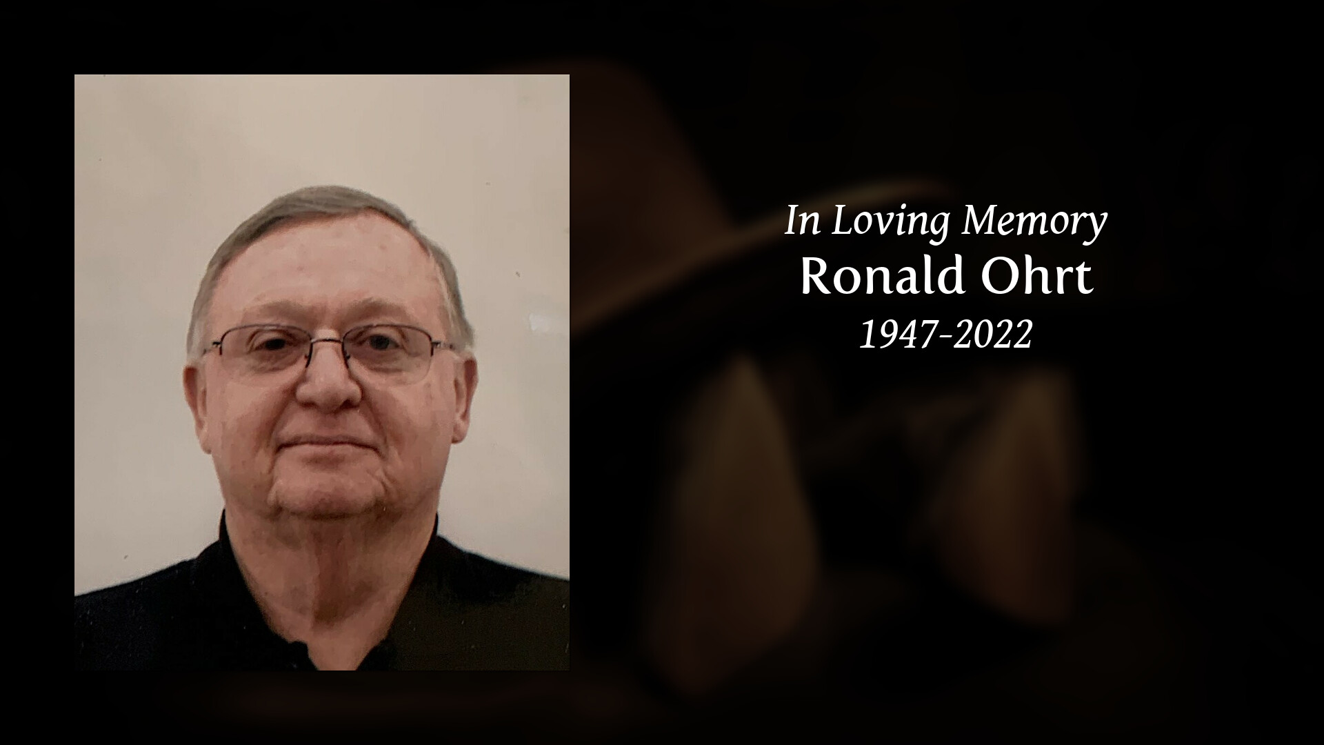 Ronald Ohrt - Tribute Video