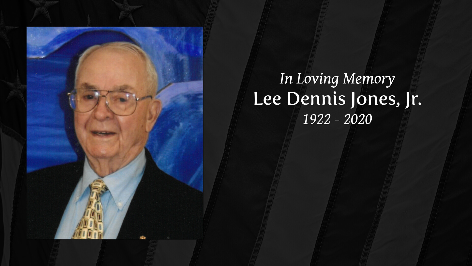 Lee Dennis Jones, Jr. - Tribute Video