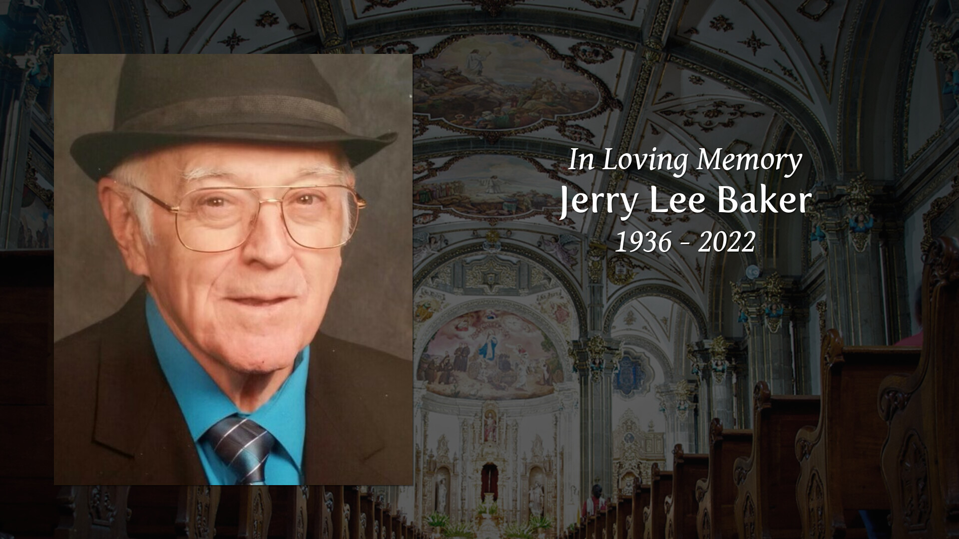 Jerry Lee Baker Tribute Video