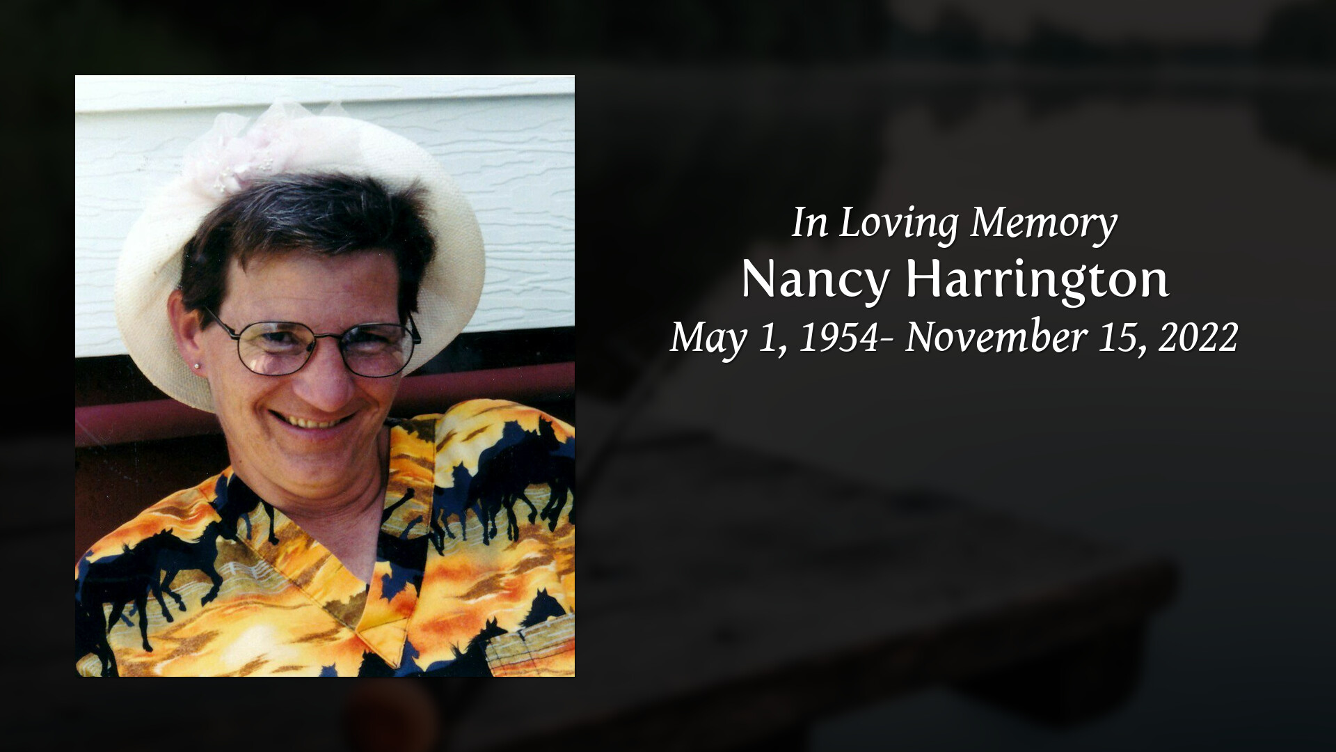 Nancy Harrington - Tribute Video