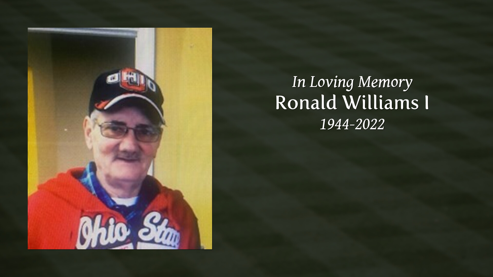 Ronald Williams I - Tribute Video