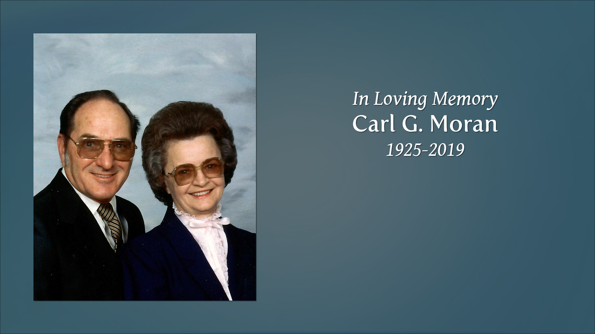 Carl G. Moran - Tribute Video