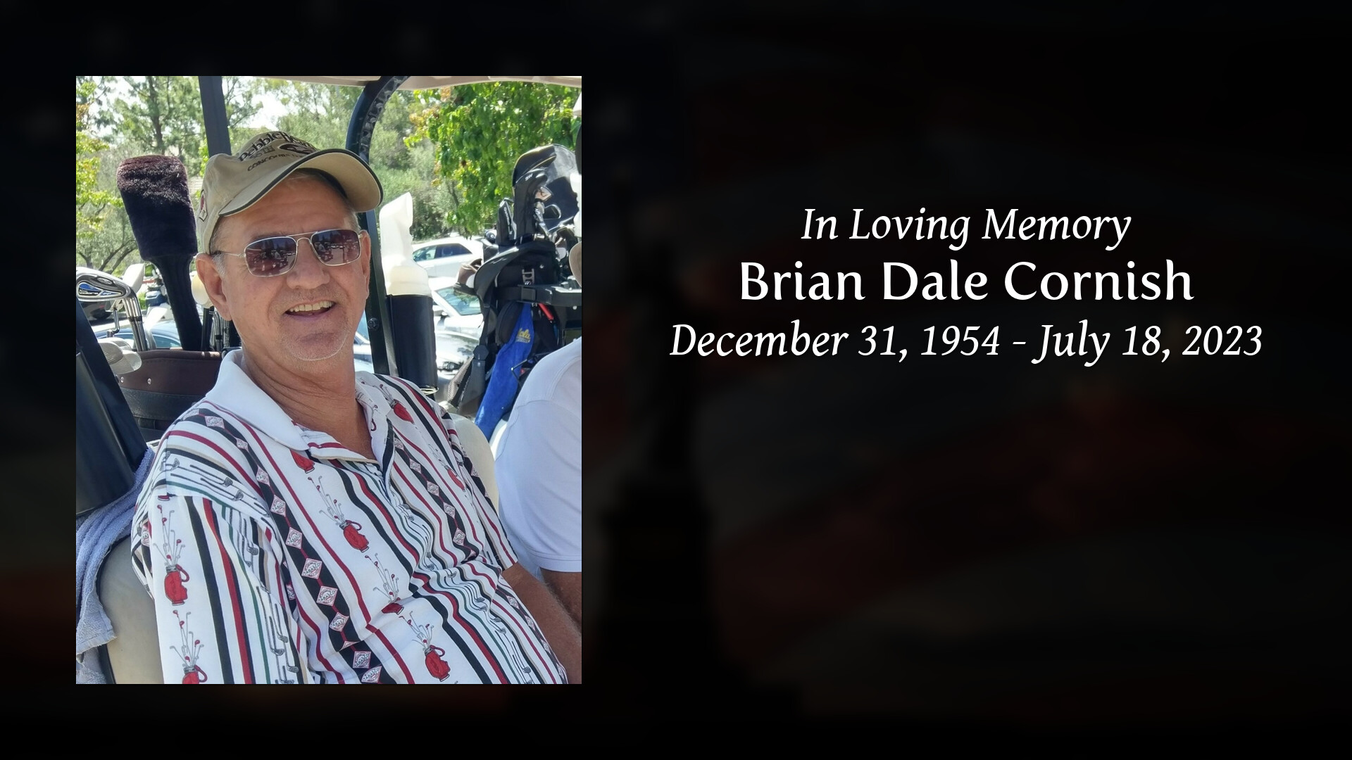 Brian Dale Cornish - Tribute Video