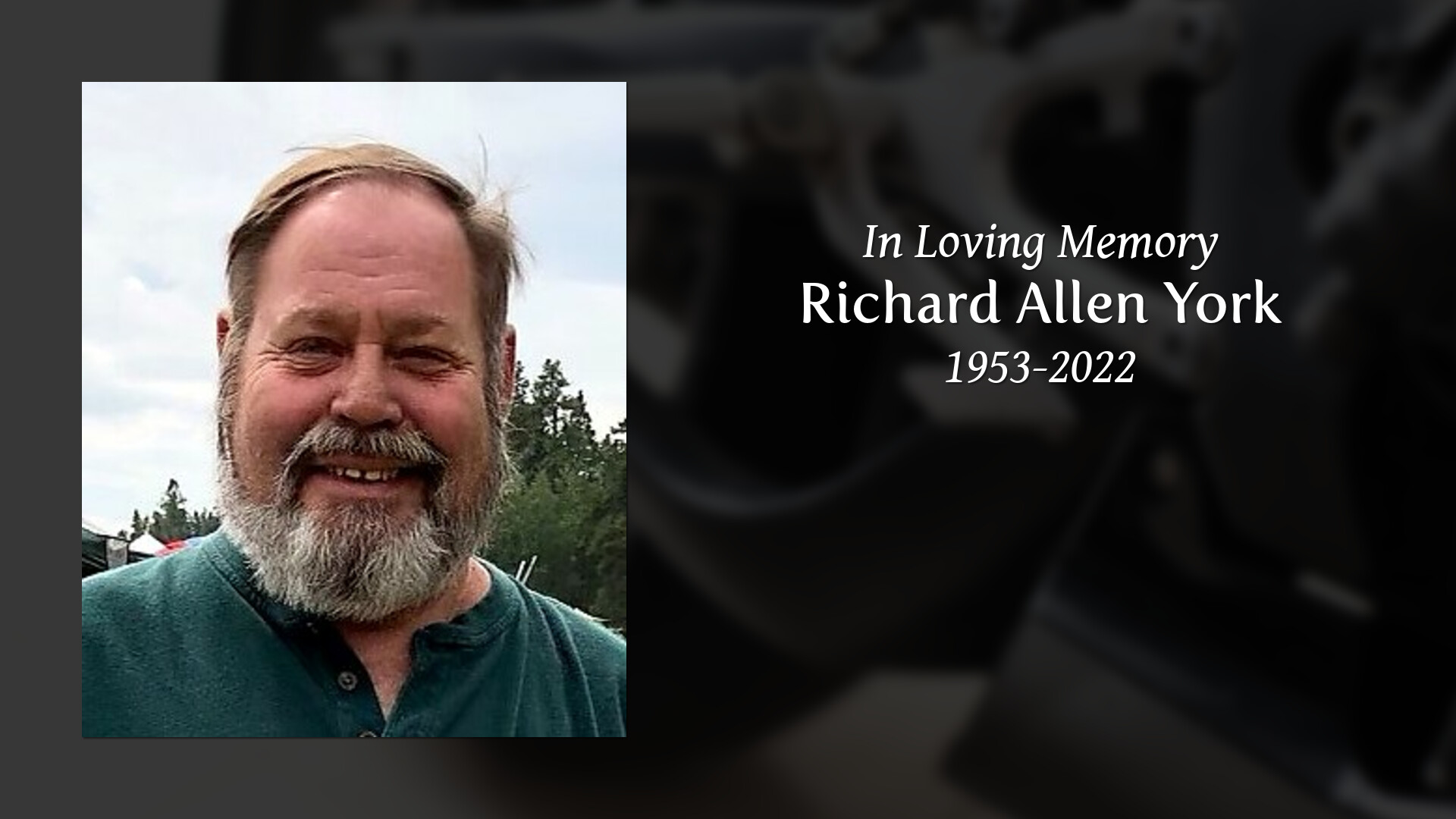 Richard Allen York Tribute Video 3423