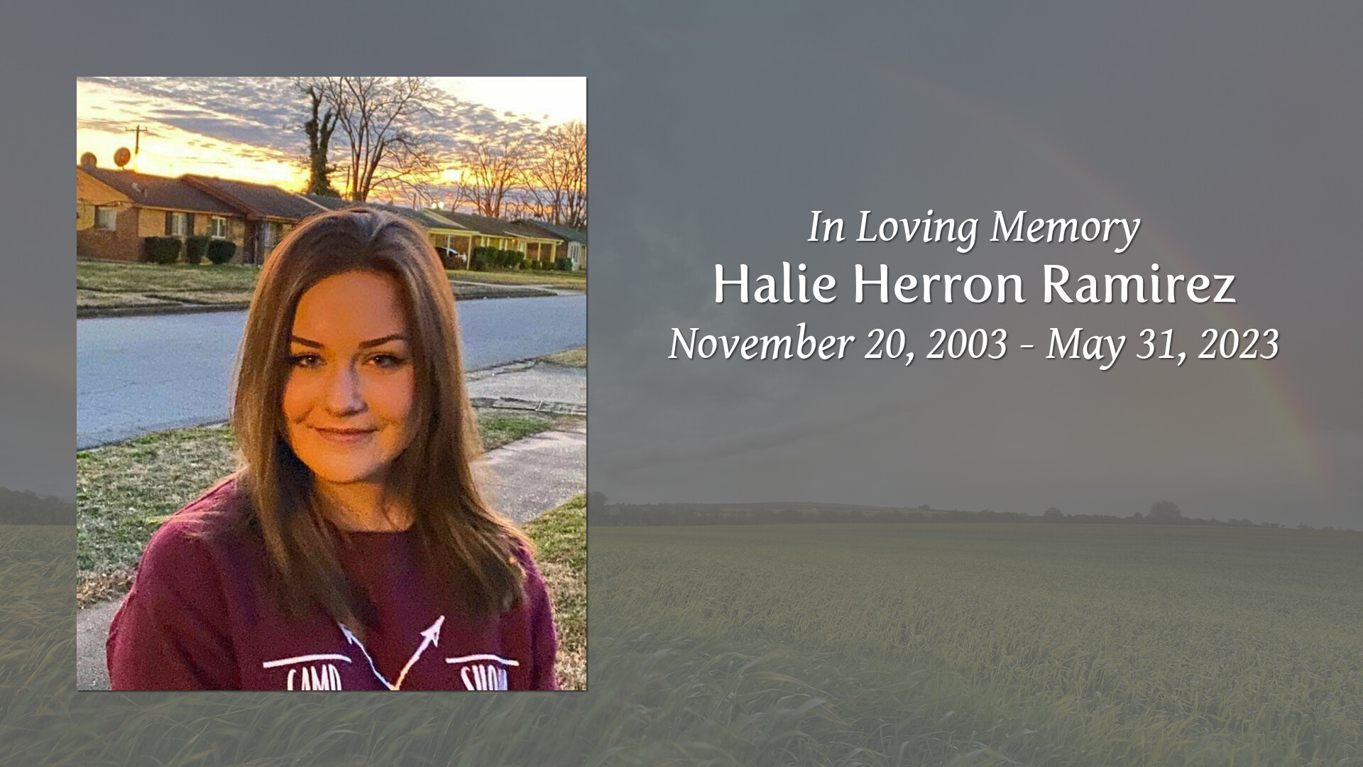 Halie Herron Ramirez - Tribute Video