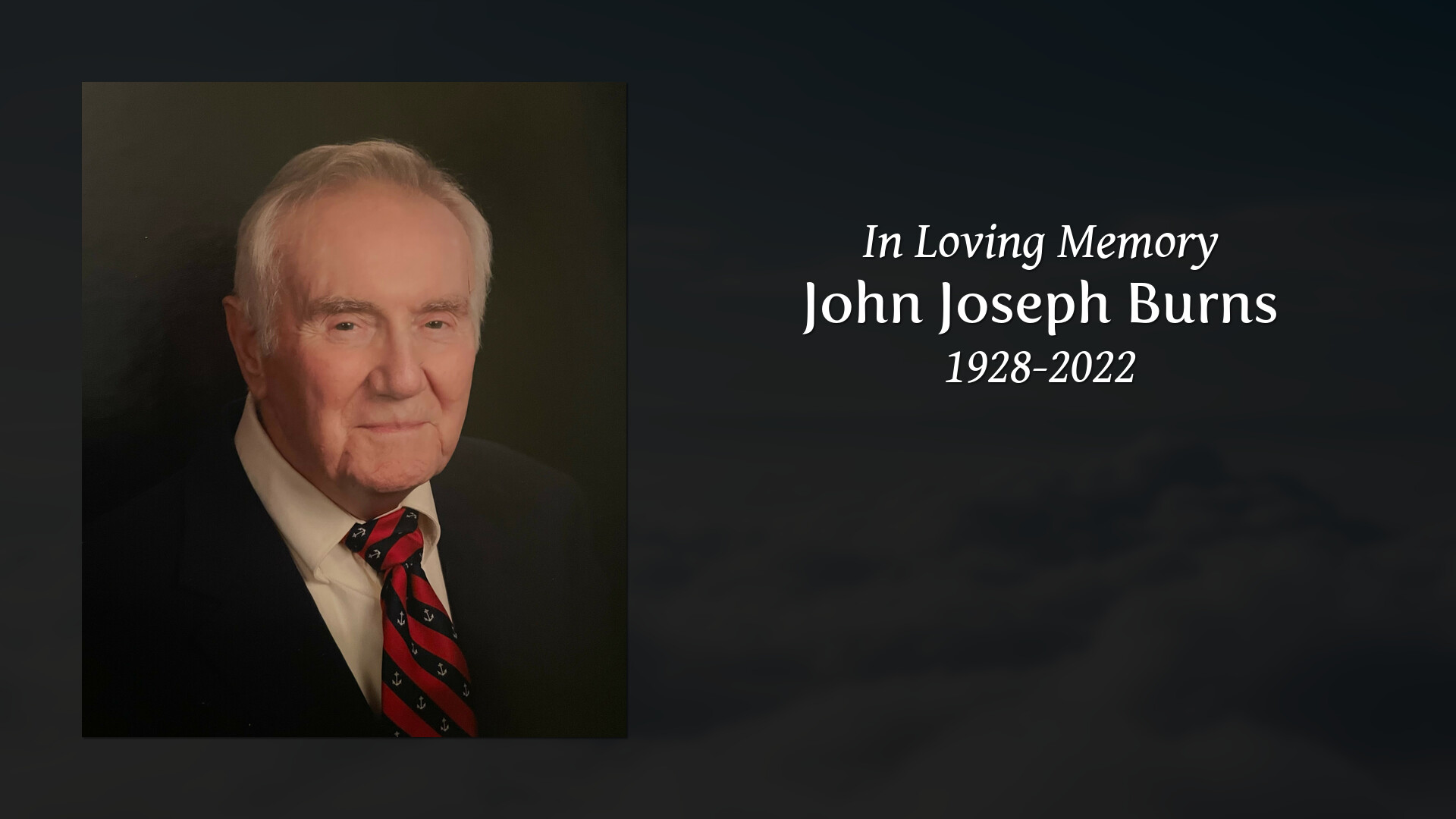 John Joseph Burns - Tribute Video