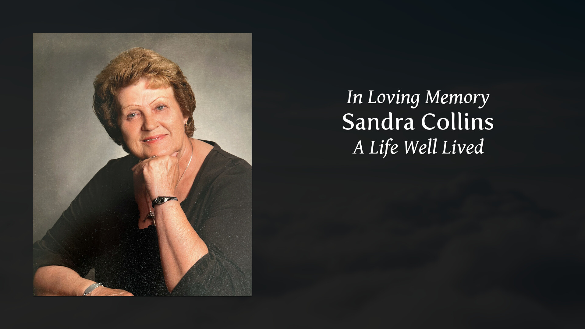 Sandra Collins Tribute Video 1422