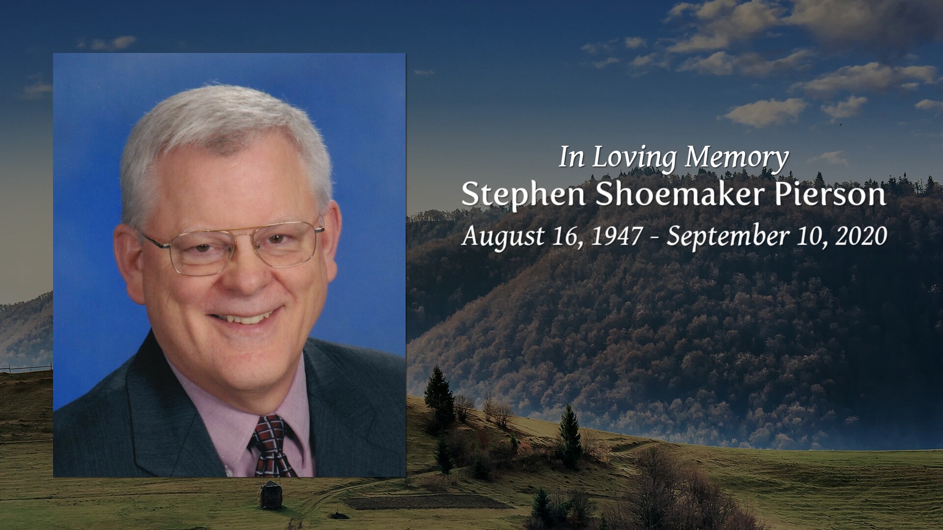 Stephen Shoemaker Pierson - Tribute Video