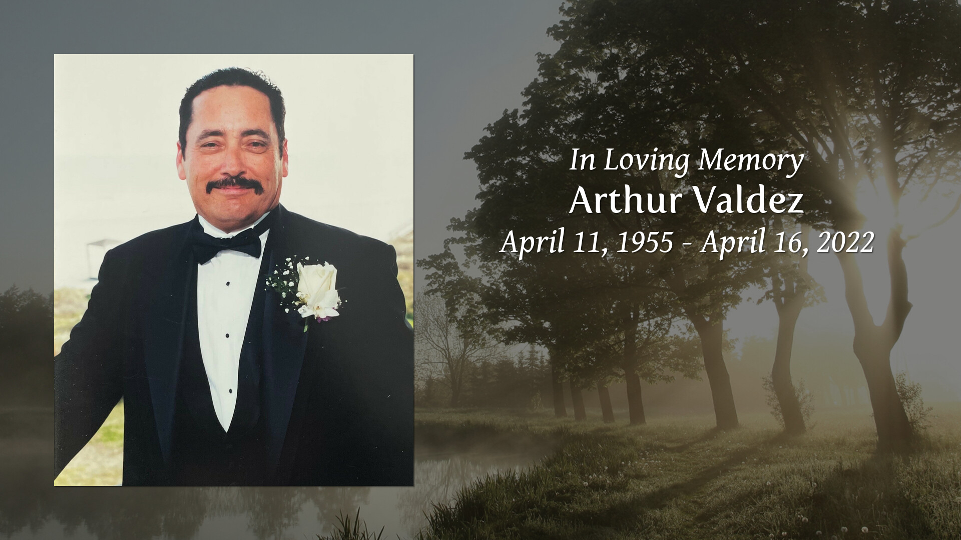 Arthur Valdez - Tribute Video