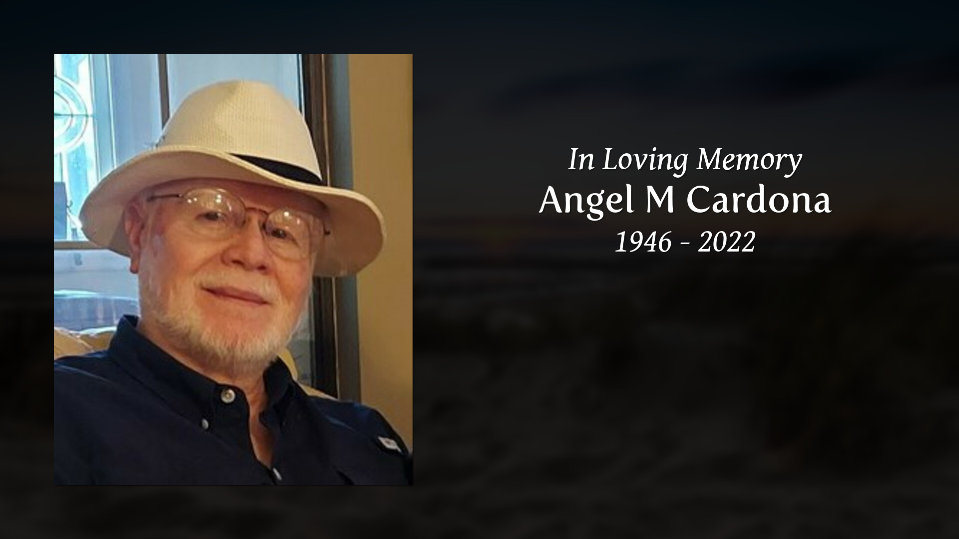 Angel M Cardona Tribute Video