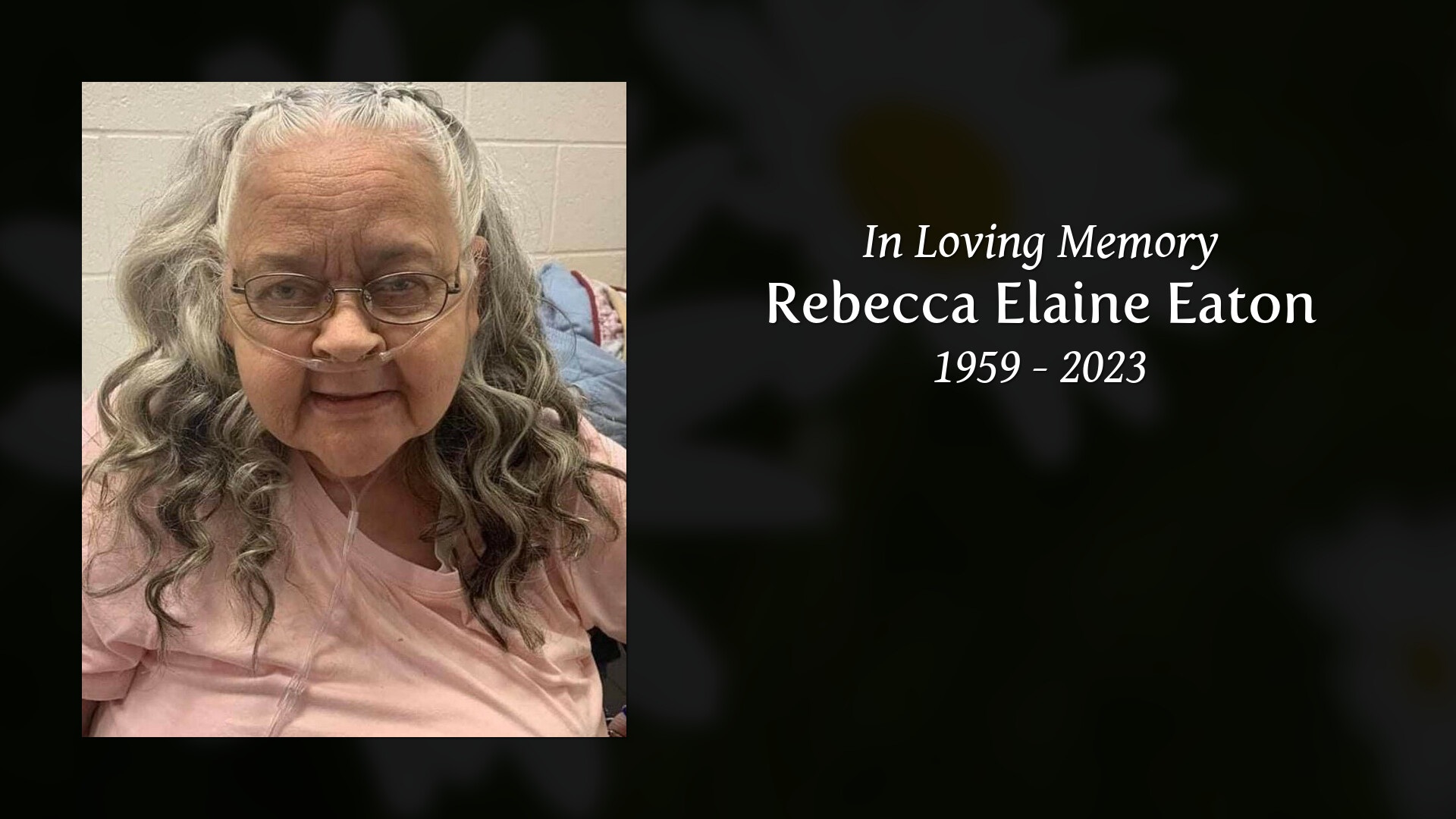 Rebecca Elaine Eaton - Tribute Video