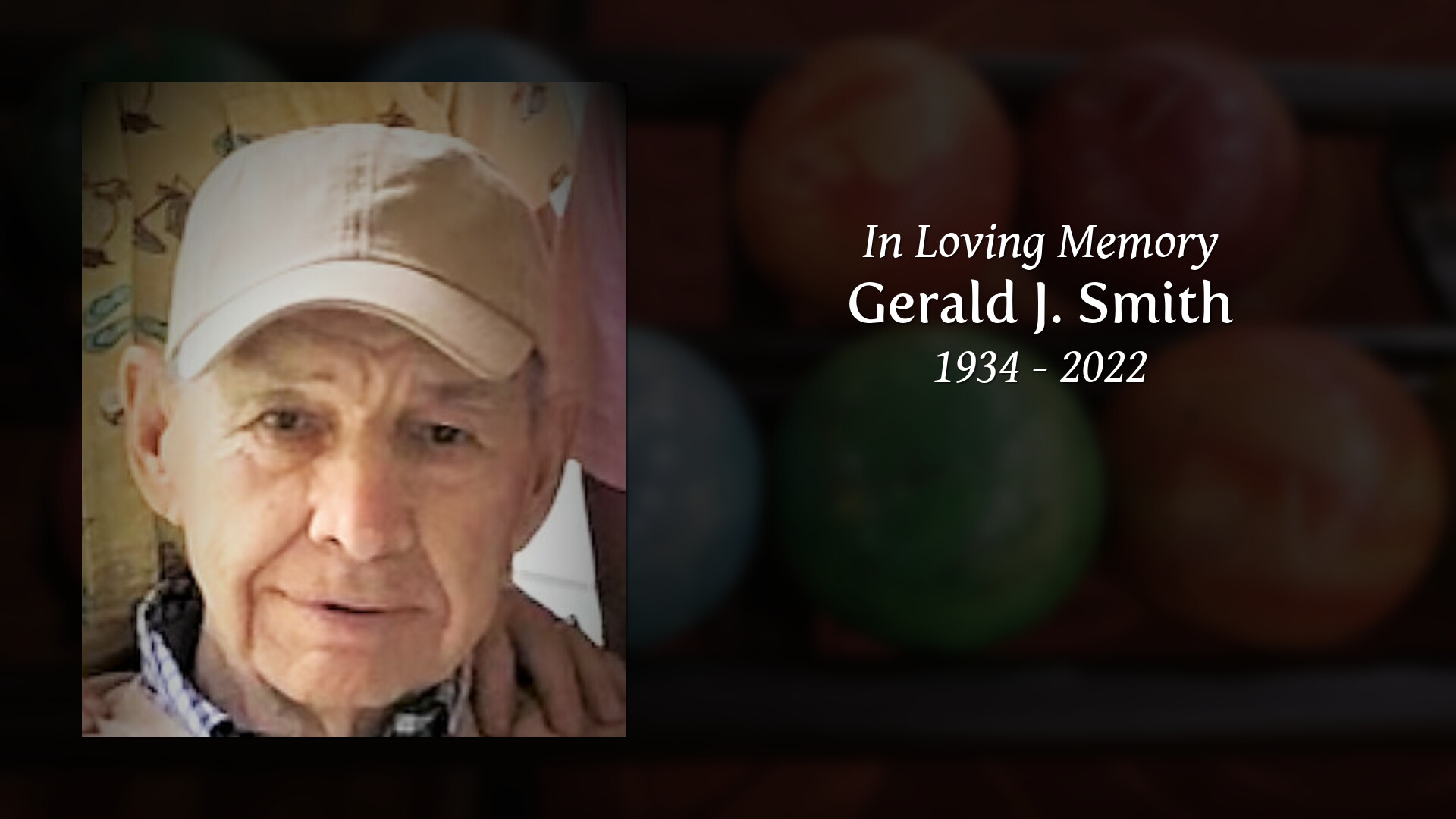 Gerald J. Smith - Tribute Video