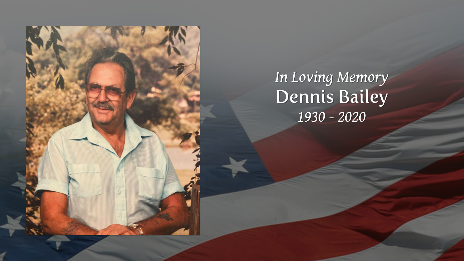 Dennis Bailey Tribute Video