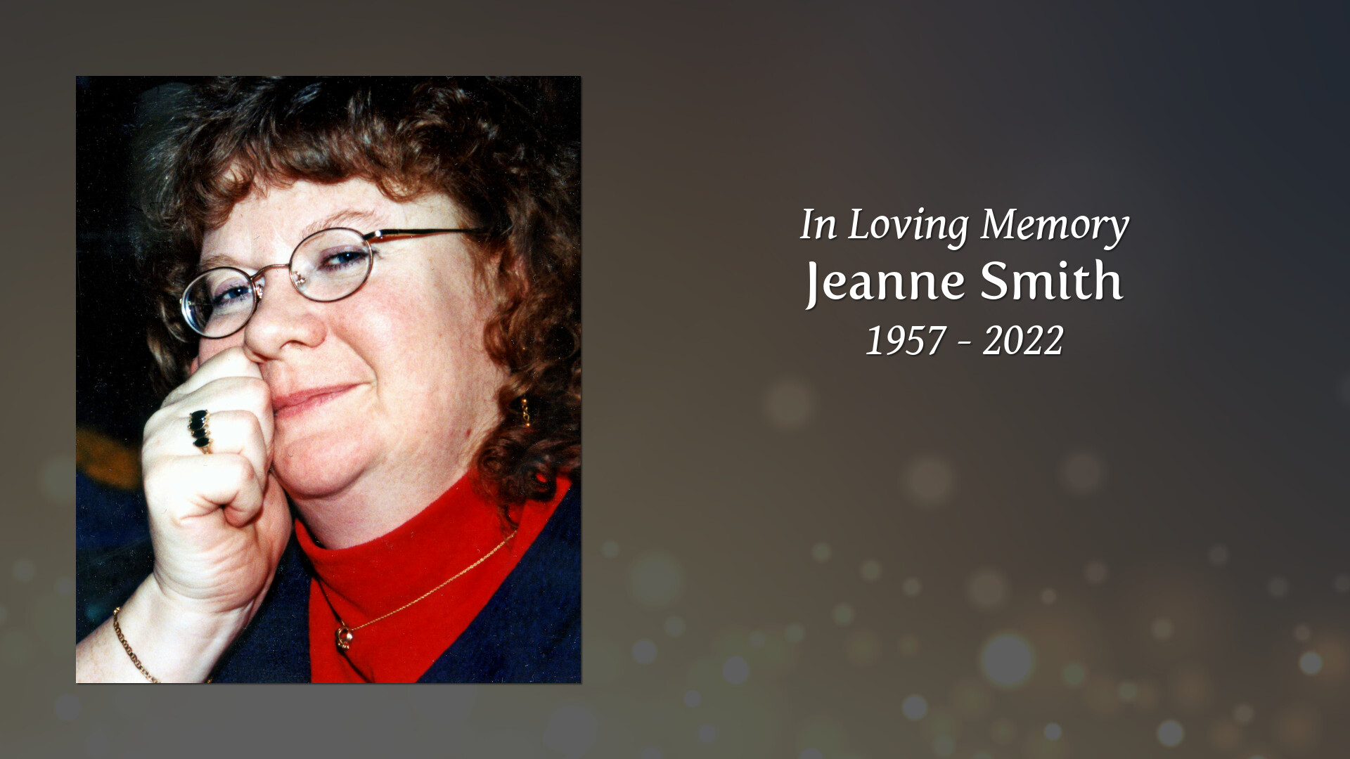 Jeanne Smith - Tribute Video