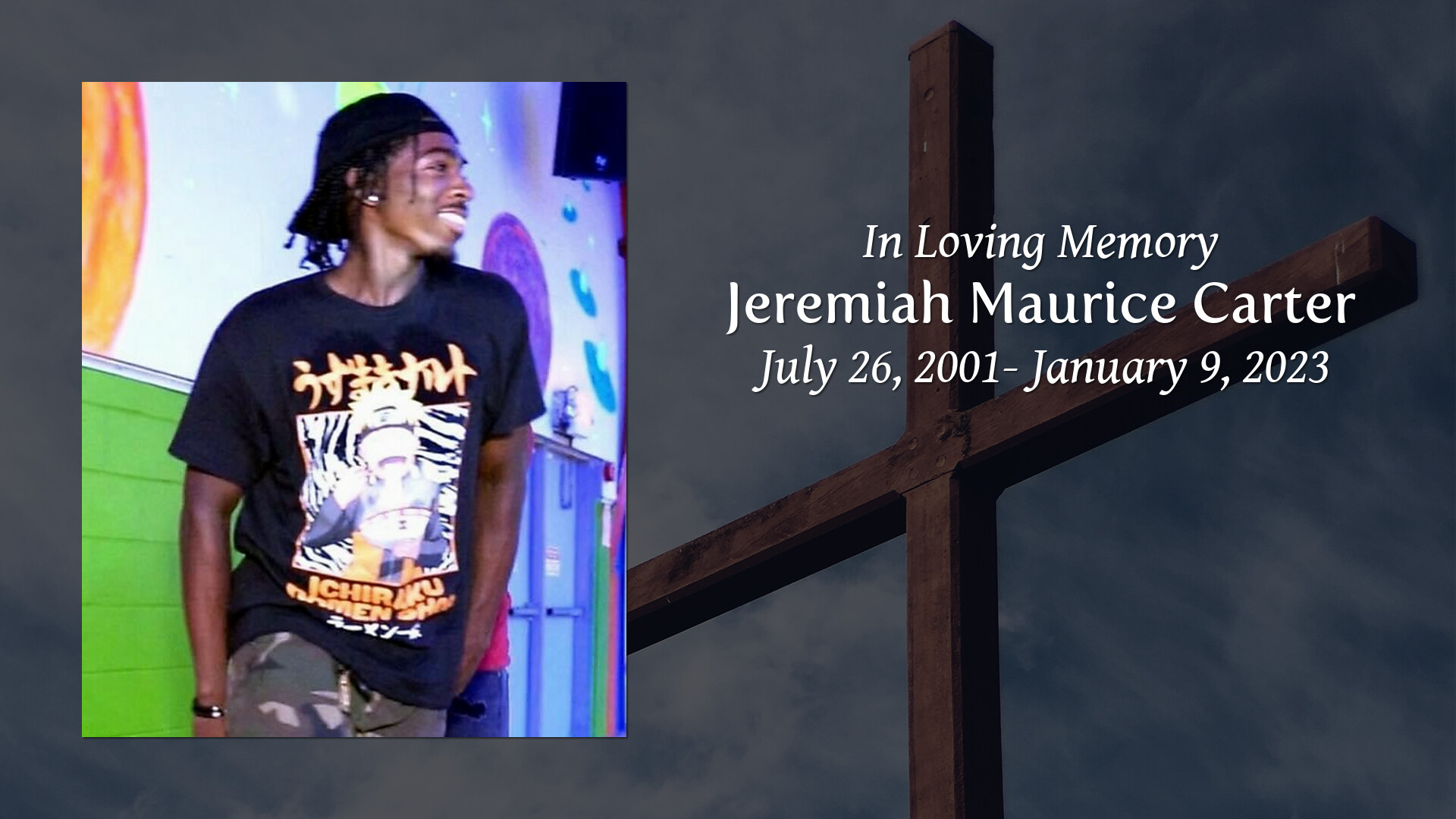 Jeremiah Maurice Carter - Tribute Video