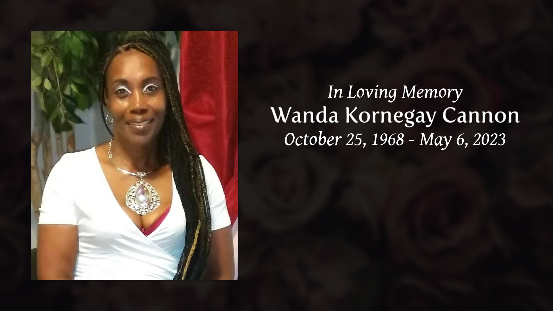 Wanda Kornegay Cannon - Tribute Video