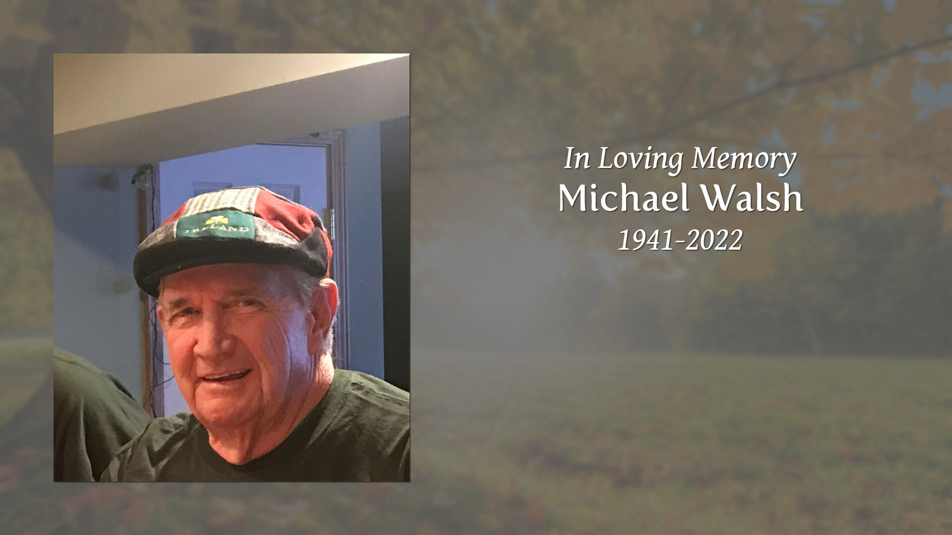 Michael Walsh - Tribute Video