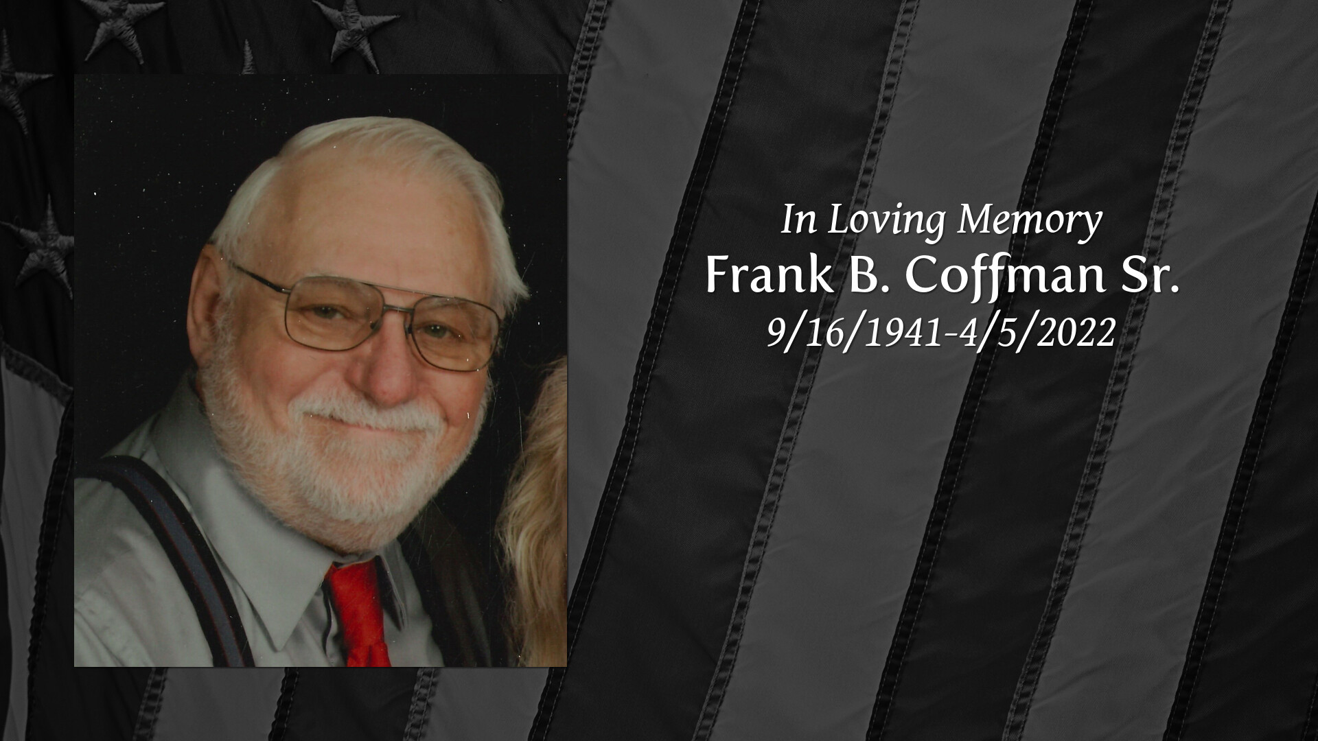 Frank B. Coffman Sr. - Tribute Video