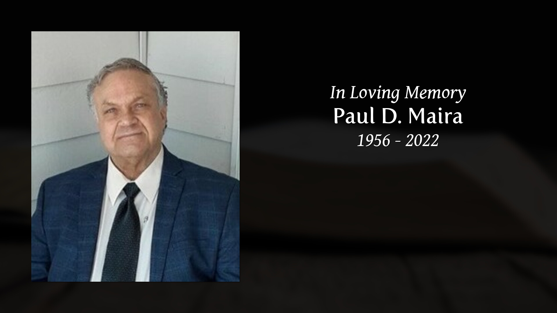Paul D. Maira - Tribute Video