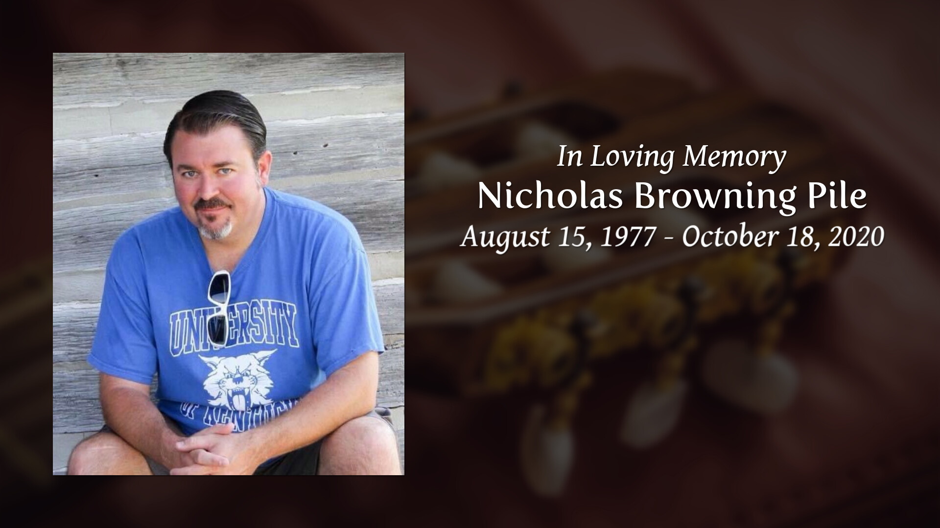 Nicholas Browning Pile Tribute Video