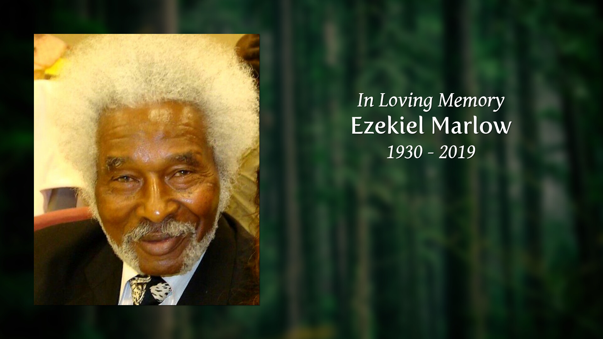 Ezekiel Marlow - Tribute Video