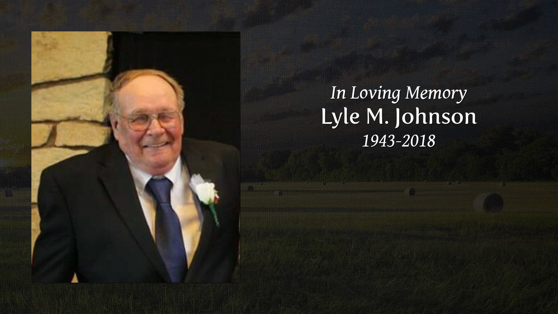 Lyle M. Johnson - Tribute Video