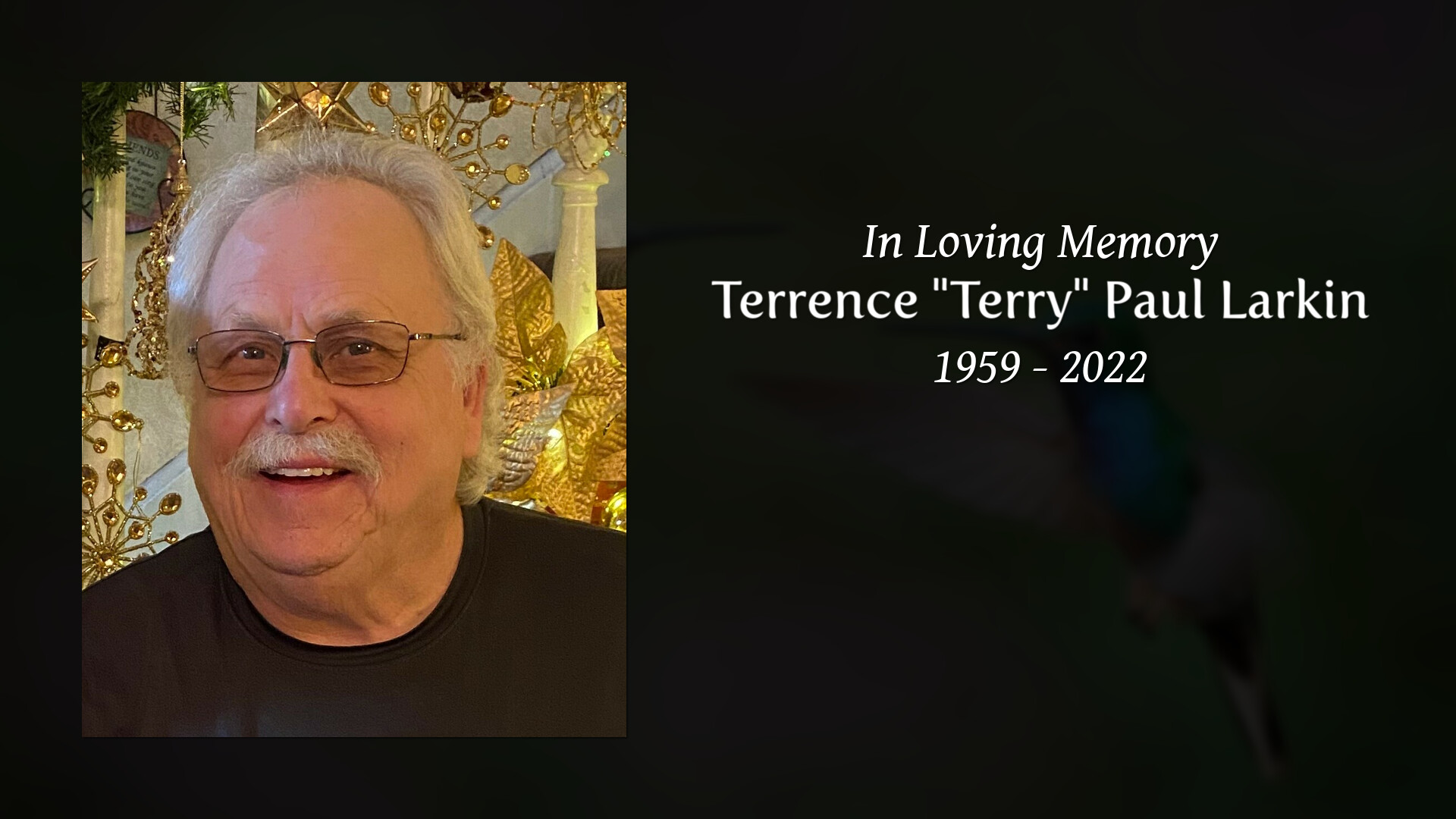 Terrence "Terry" Paul Larkin - Tribute Video