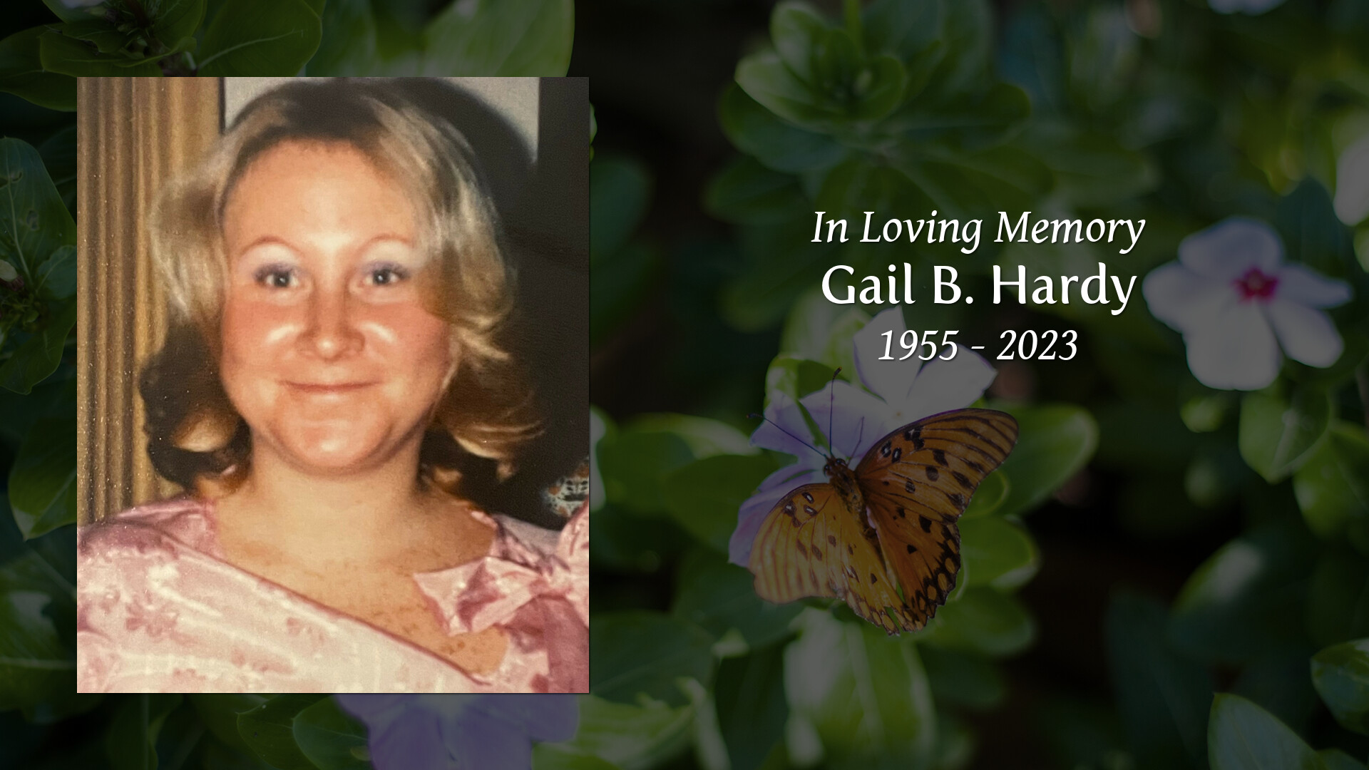 Gail B. Hardy - Tribute Video