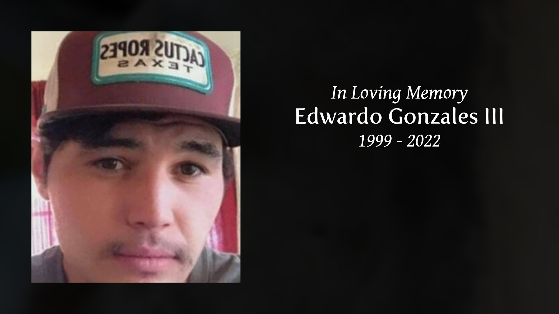 Edwardo Gonzales III - Tribute Video