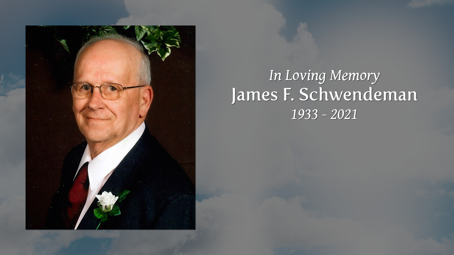 James F. Schwendeman - Tribute Video