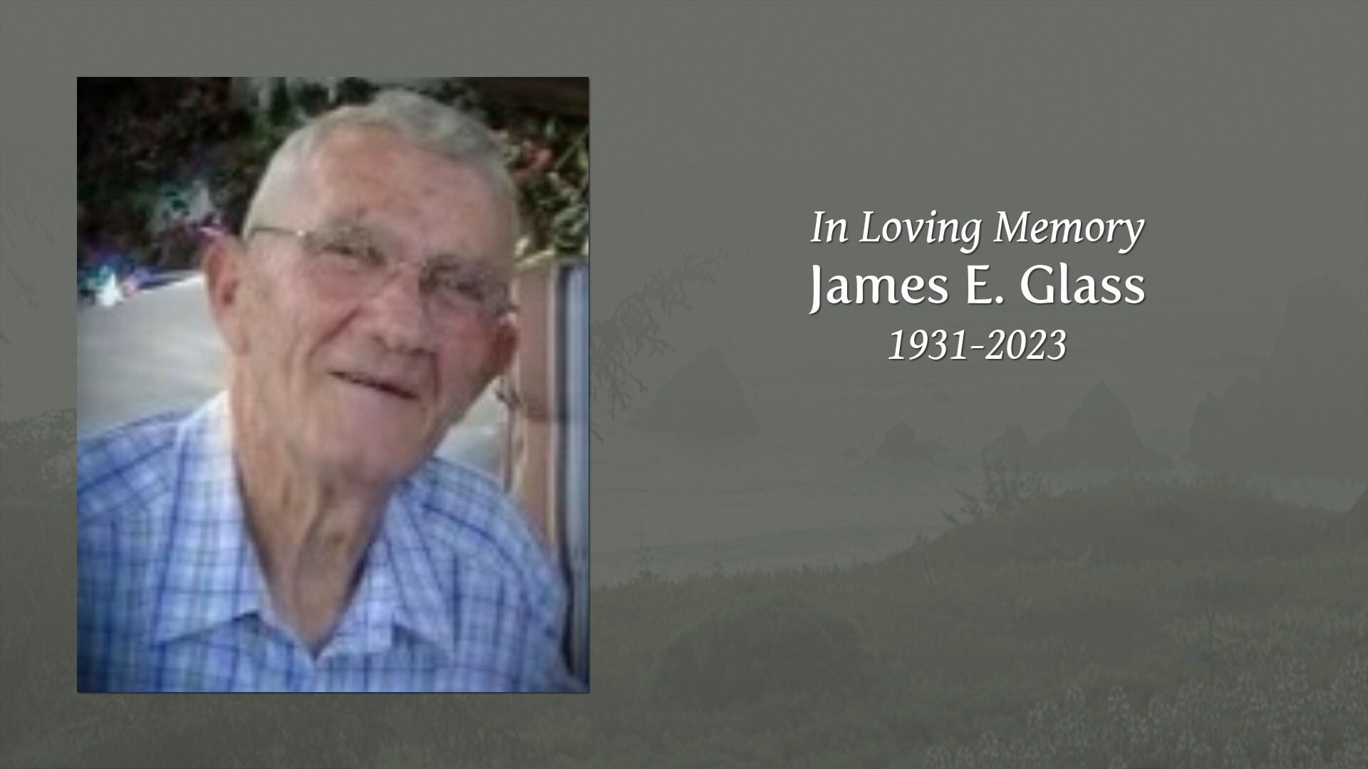 James E. Glass - Tribute Video