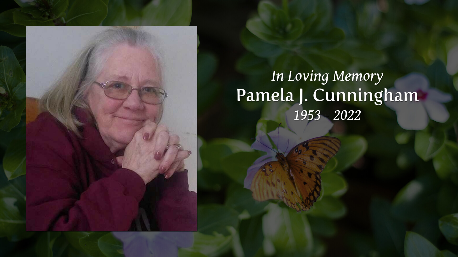 Pamela J. Cunningham - Tribute Video