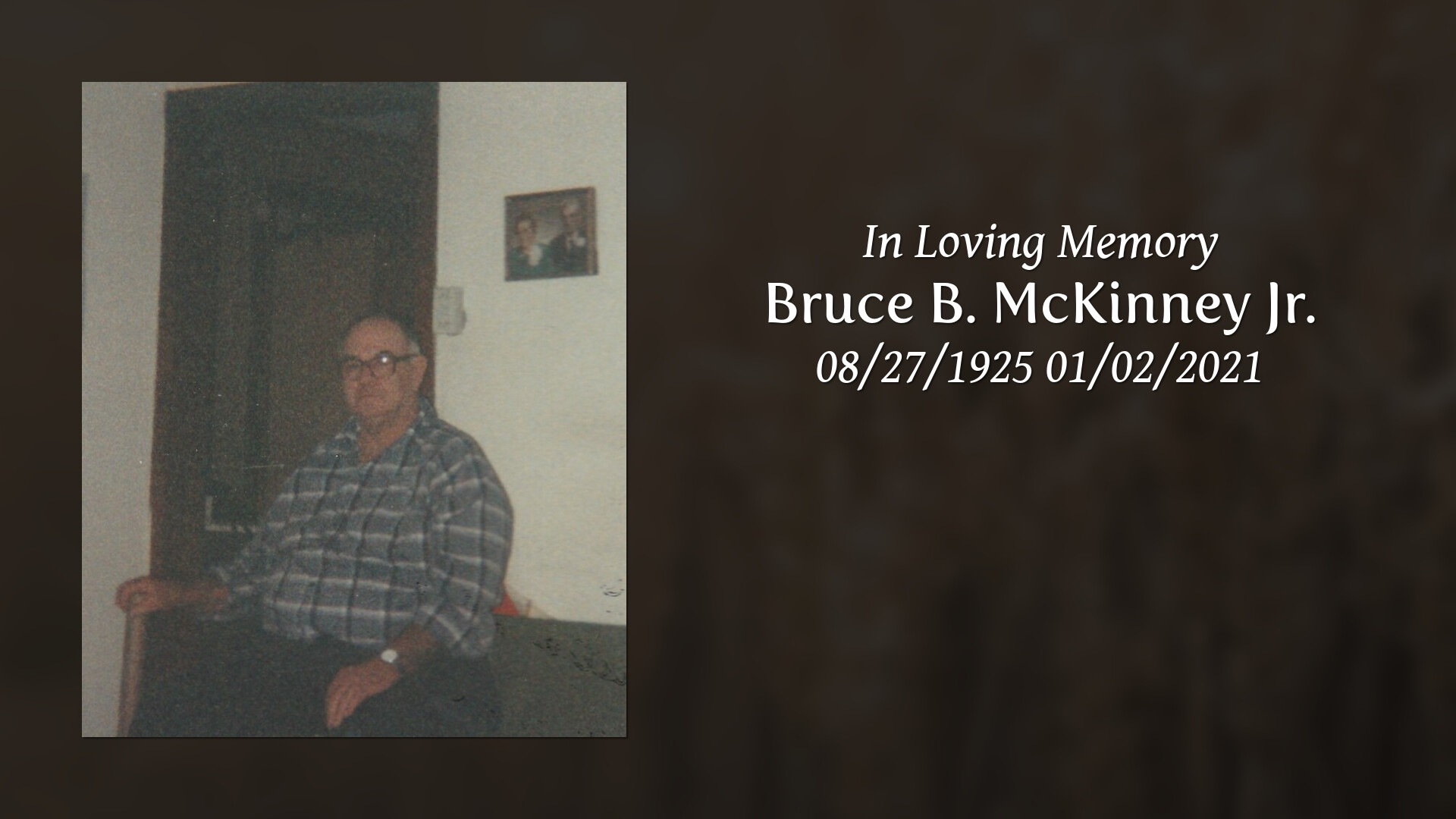 Bruce B. McKinney Jr. - Tribute Video