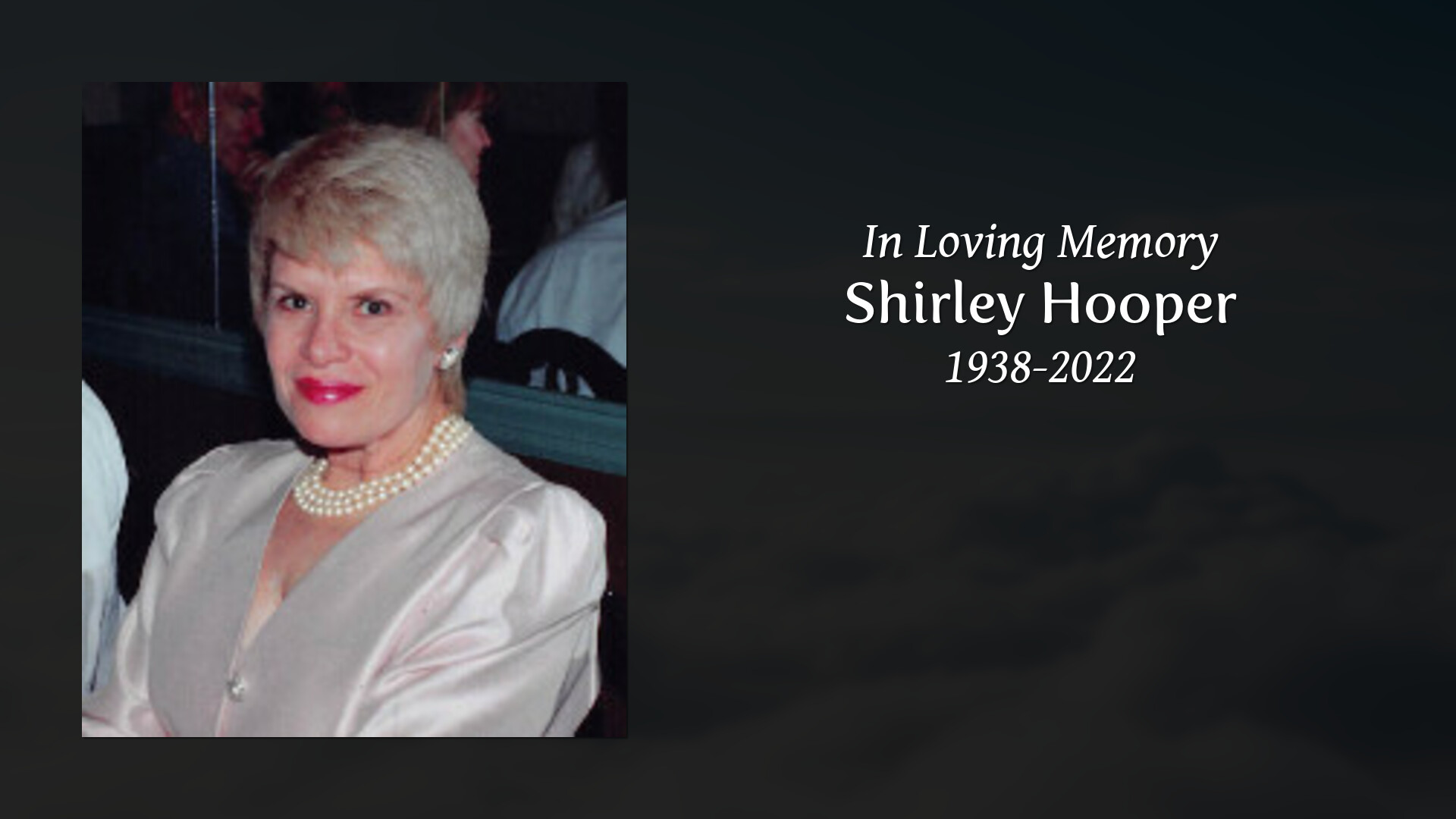 Shirley Hooper - Tribute Video