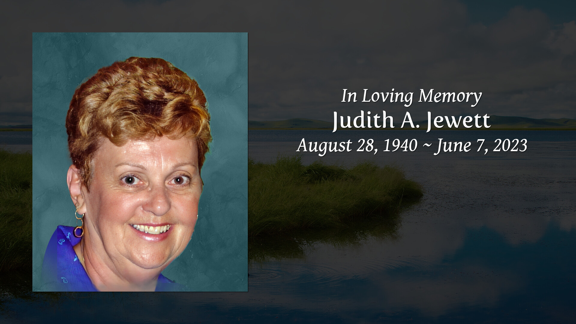 Judith A. Jewett - Tribute Video