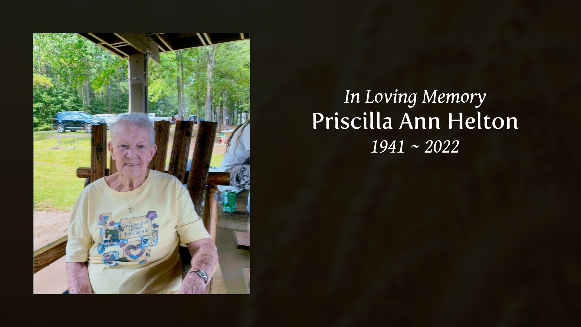 Priscilla Ann Helton - Tribute Video