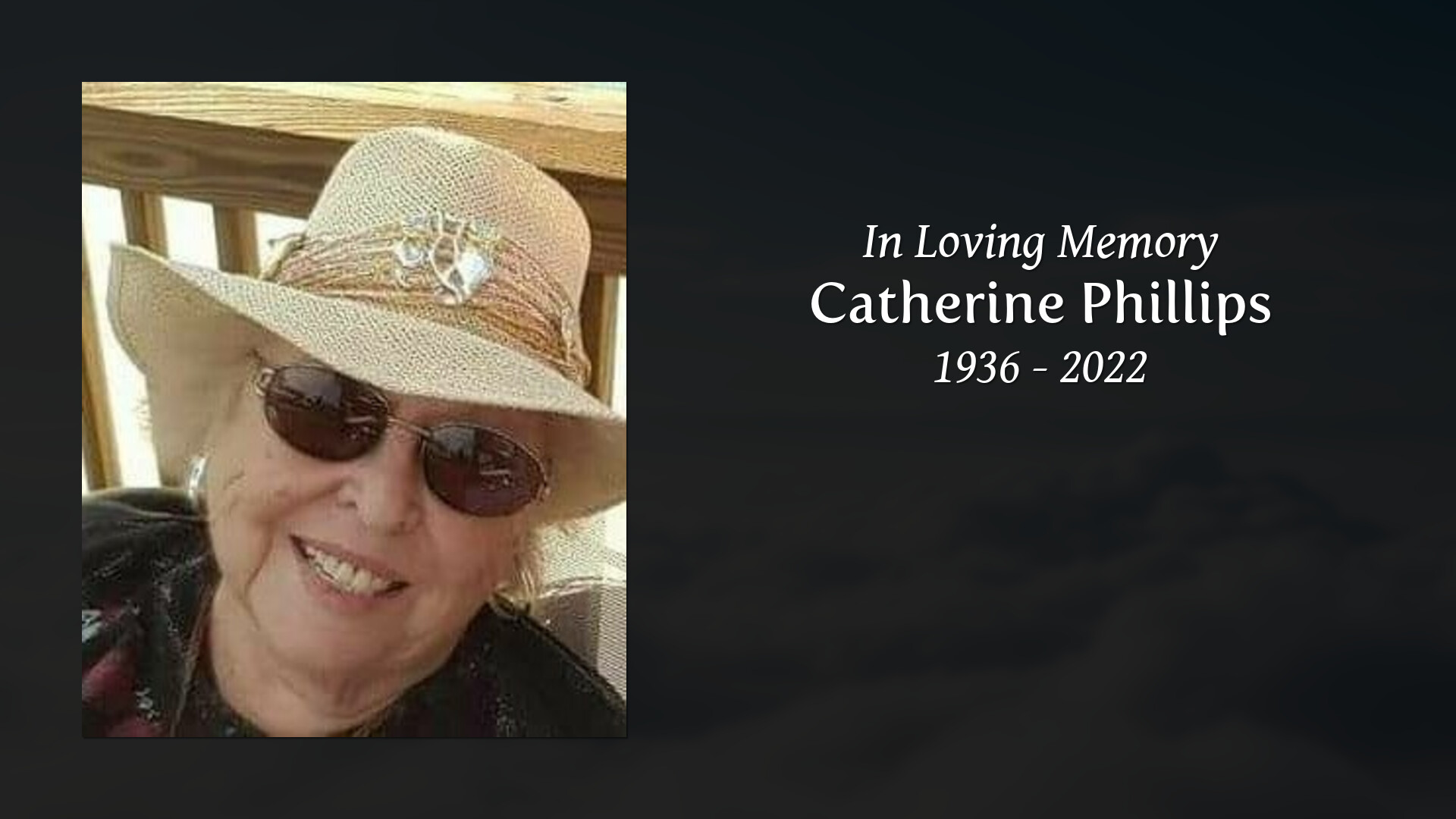 Catherine Phillips - Tribute Video