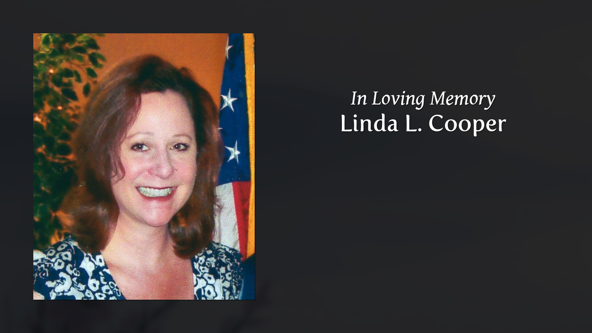 Linda L. Cooper Tribute Video
