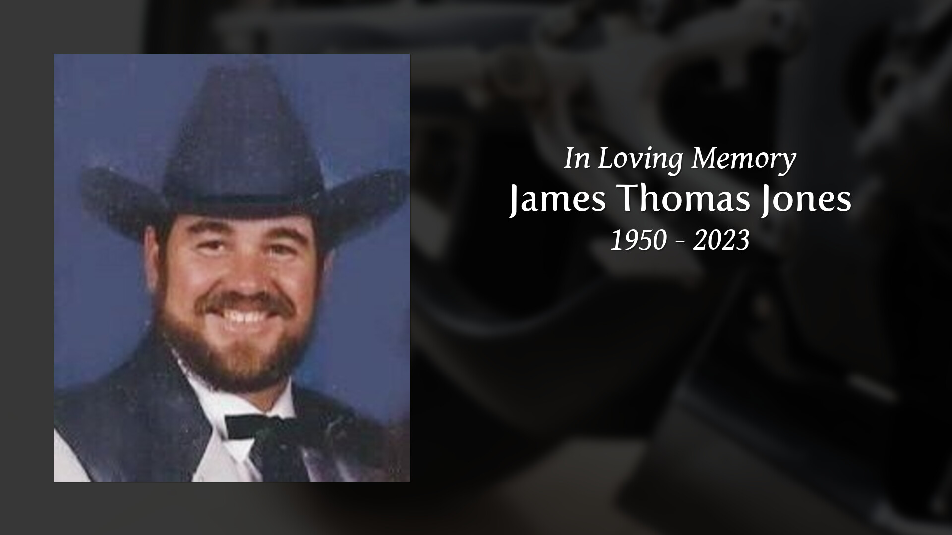 James Thomas Jones - Tribute Video