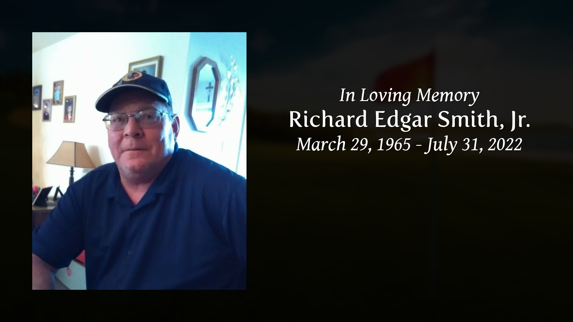 Richard Edgar Smith, Jr. - Tribute Video