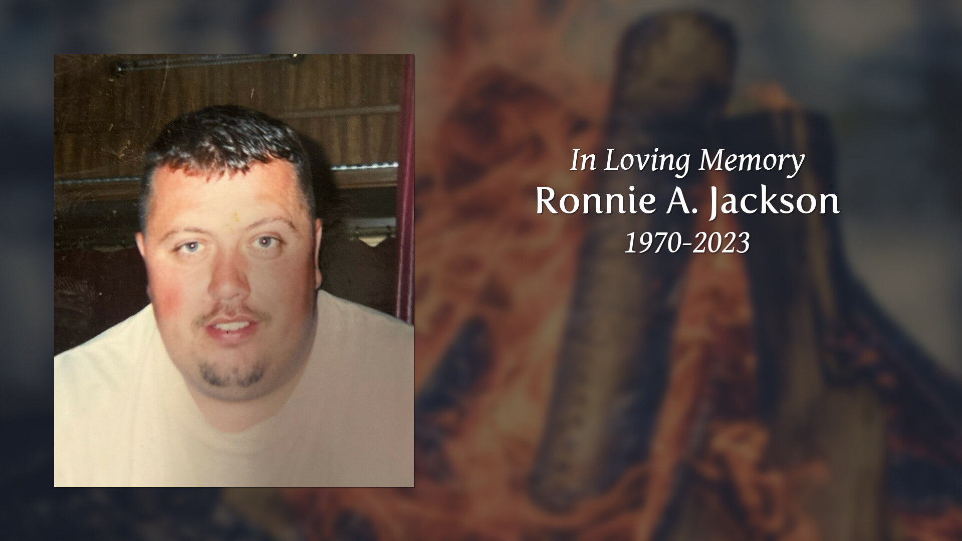 Ronnie A. Jackson - Tribute Video