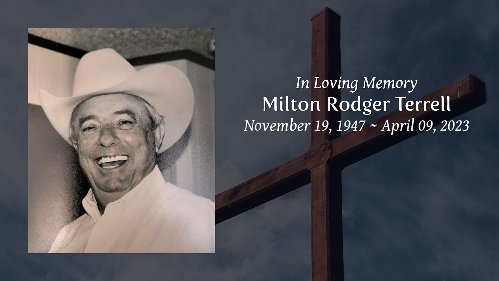 Milton Rodger Terrell - Tribute Video